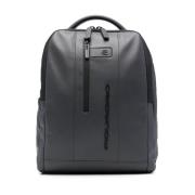 Grijze Laptop en iPad Tas Piquadro , Gray , Unisex