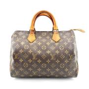 Pre-owned Leather louis-vuitton-bags Louis Vuitton Vintage , Brown , D...