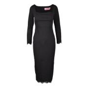 Elegante Jurk voor Vrouwen Pink Memories , Black , Dames