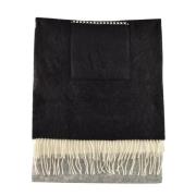 Mohair Alpaca Wolmix Sjaal Golden Goose , Black , Heren