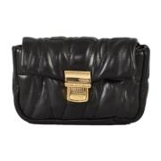 Stijlvolle PU-tas Msgm , Black , Dames