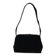 Pre-owned Velvet prada-bags Prada Vintage , Black , Dames