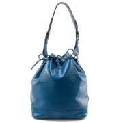 Pre-owned Fabric shoulder-bags Louis Vuitton Vintage , Blue , Dames