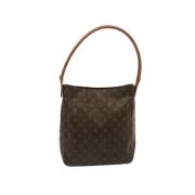 Pre-owned Canvas louis-vuitton-bags Louis Vuitton Vintage , Brown , Da...