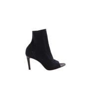 Pre-owned Fabric boots Gianvito Rossi Pre-owned , Black , Dames