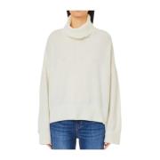 Witte Dolcevita Sweater voor Vrouwen Liu Jo , White , Dames