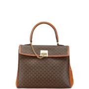 Pre-owned Leather celine-bags Celine Vintage , Brown , Dames