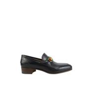 Zwarte platte schoenen Elegant stijl Gucci , Black , Heren