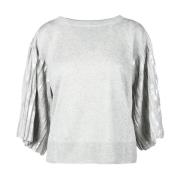 Round-neck Knitwear Ballantyne , Gray , Dames