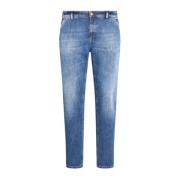 Denim Loose Indie Jeans in blauw PT Torino , Blue , Heren