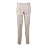 Wollen Broek Rota , Beige , Heren