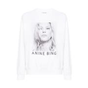 Sweatshirts Anine Bing , White , Dames