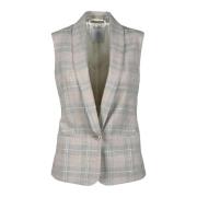 Gilet Eleventy , Beige , Dames