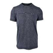 Katoenen T-shirt Diesel , Blue , Heren