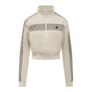 Cropped Track Jas Ambush , Beige , Dames