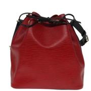 Pre-owned Leather louis-vuitton-bags Louis Vuitton Vintage , Red , Dam...