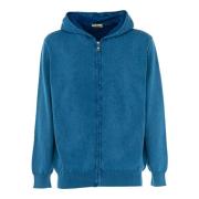 Heren hoodie met ontwerpen Cashmere Company , Blue , Heren