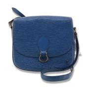 Pre-owned Leather louis-vuitton-bags Louis Vuitton Vintage , Blue , Da...