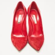 Pre-owned Leather heels Casadei Pre-owned , Red , Dames