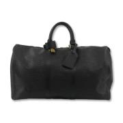 Pre-owned Leather louis-vuitton-bags Louis Vuitton Vintage , Black , D...