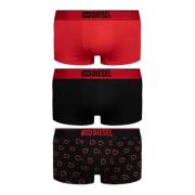 Driepak boxers Damien-Gft-3Pack Diesel , Red , Heren