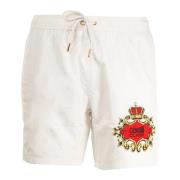 Boxer Stijl Heren Zwemkleding Cavalli Class , White , Heren