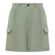 Casual Shorts Woolrich , Green , Dames