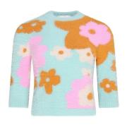 Multicolor Patroon Top Sportmax , Multicolor , Dames