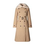 Beige Modieuze Jassen Milano Stijl Save The Duck , Beige , Dames