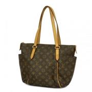 Pre-owned Fabric shoulder-bags Louis Vuitton Vintage , Brown , Dames