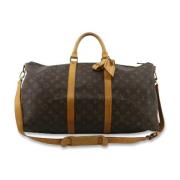 Pre-owned Canvas louis-vuitton-bags Louis Vuitton Vintage , Brown , Da...