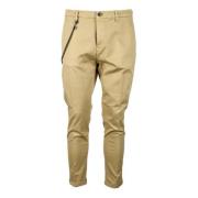 Casual Lyocell Blend Broek Mason's , Beige , Heren