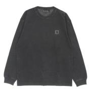 Zwarte longsleeve ronde hals shirt Carhartt Wip , Black , Heren