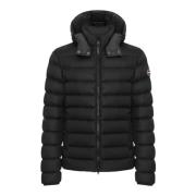 Sportieve donsjas met afneembare capuchon Colmar , Black , Heren