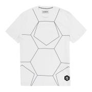 Korte Mouw Bedrukt T-shirt Bikkembergs , White , Heren