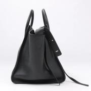 Pre-owned Leather celine-bags Celine Vintage , Black , Dames