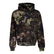 Donkere Camo Hoodie met Voorzak Dolly Noire , Multicolor , Heren