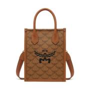 Hemel Tote Tas in Lauretos MCM , Brown , Dames