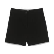 Zwarte Cady Shorts met Rits Pinko , Black , Dames