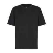 Staff Only Katoenen T-shirt Fendi , Black , Heren