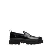 Zwarte platte schoenen Badell Easy Clarks , Black , Heren