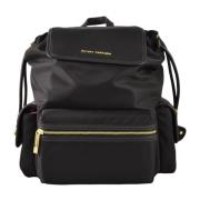 Stijlvolle Nylon Rugzak Chiara Ferragni Collection , Black , Dames