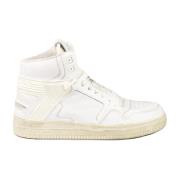 Leren sneakers met rubberen zool Philippe Model , White , Dames