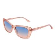 Roze Cat Eye Zonnebril Verloop Guess , Pink , Dames