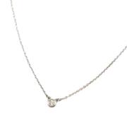 Pre-owned Metal necklaces Tiffany & Co. Pre-owned , Gray , Dames