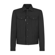 Stijlvolle Jas voor Mannen Dsquared2 , Black , Heren