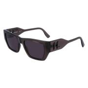 Urban Glam Zonnebrillencollectie Karl Lagerfeld , Gray , Unisex