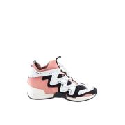 Pre-owned Leather sneakers Hermès Vintage , Multicolor , Dames