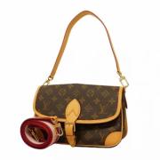 Pre-owned Fabric shoulder-bags Louis Vuitton Vintage , Brown , Dames