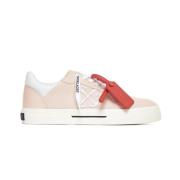 Naakt canvas sneakers met pijllogo Off White , Multicolor , Dames